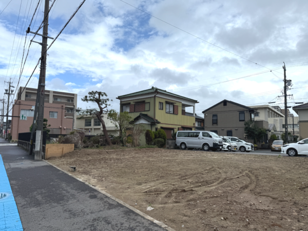 平屋モデルハウス計画地