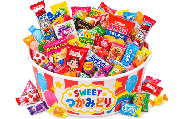 お子さま向け風船とお菓子つかみ取り